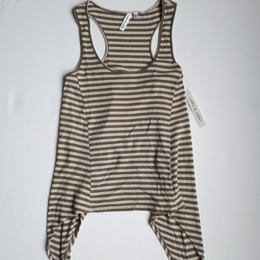 Robbi & Nikki by Robert Rodriguez Striped Tank
